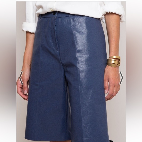 Frankie Shop coated Bermuda shorts - Picture 5 of 11